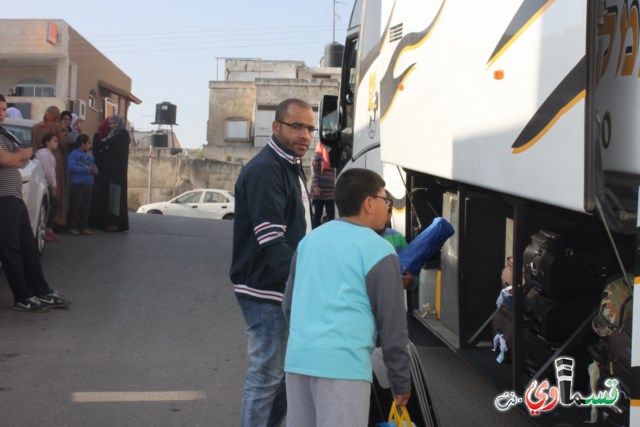 خط كفرقاسم -مكة ما زال مستمرا وخروج الفوج الثالث للعمرة